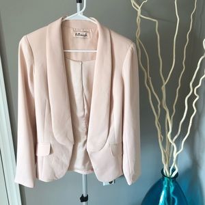 Kittenish Blush Blazer